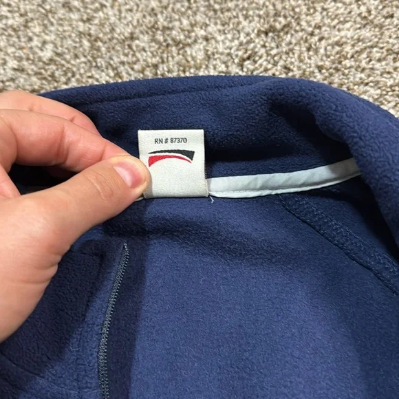 ALO YOGA Women's 1/4 Zip Fleece Pullover Sweater Size XXL In Blue - Picture 5 of 8